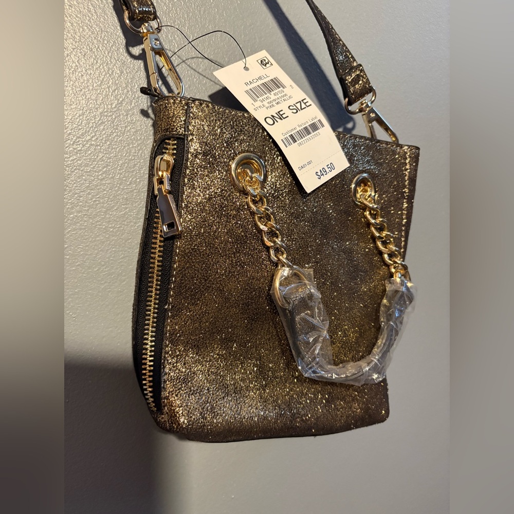 INC Mini Crossbody bag pixie metallic
